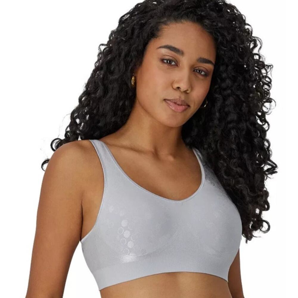 Bali Size Small Light Gray Comfort Revolution Shaping Foam Cup Wireless Bra 3488